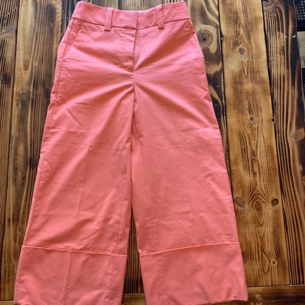 J.Crew Cropped Wide-Leg Pants